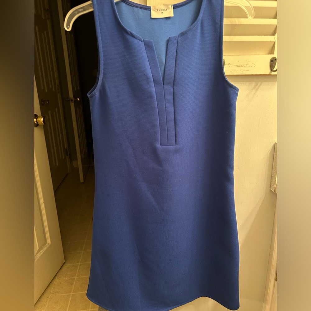 Dress size small from Everly. Beautiful jewel blue color
